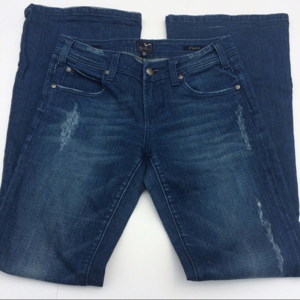 Vigoss Distressed Flare Jeans